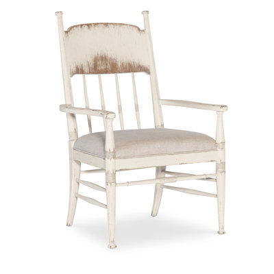 Americana Upholstered Seat Arm Chair