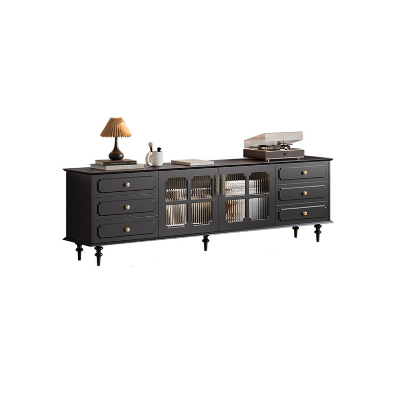 American TV stand, 25.98”H x 70.86”L x 15.74”W