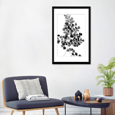 «Black Fern» - Impression sur toile tendue