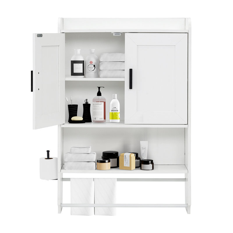 Bathroom Cabinet, White