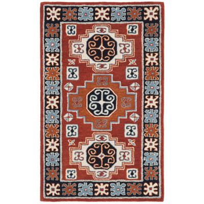 Wahcheechee Hand Tufted Wool Southwestern Rug