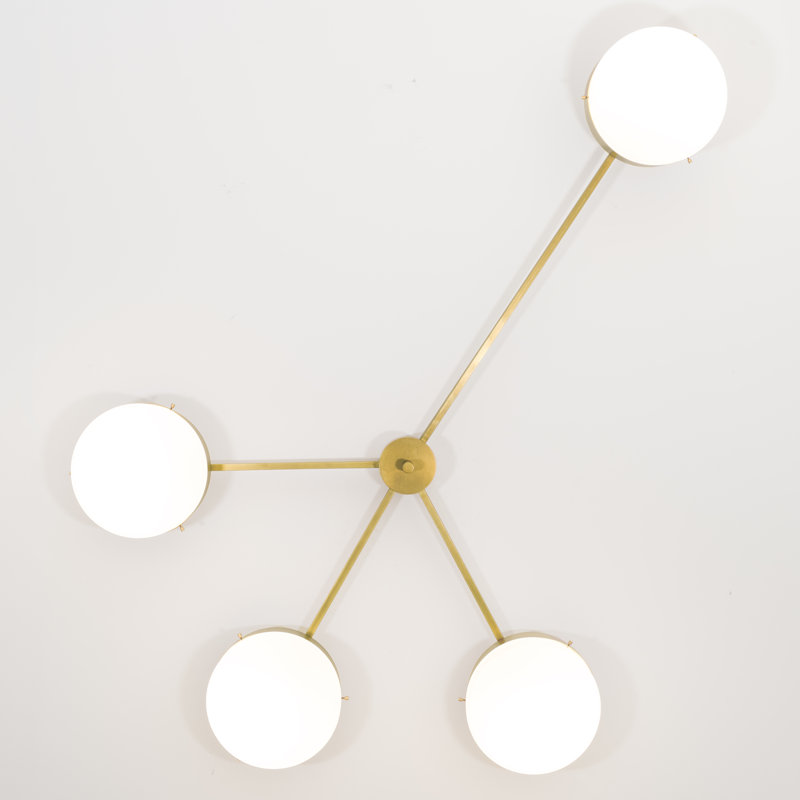 4 - Light LED Flush Mount