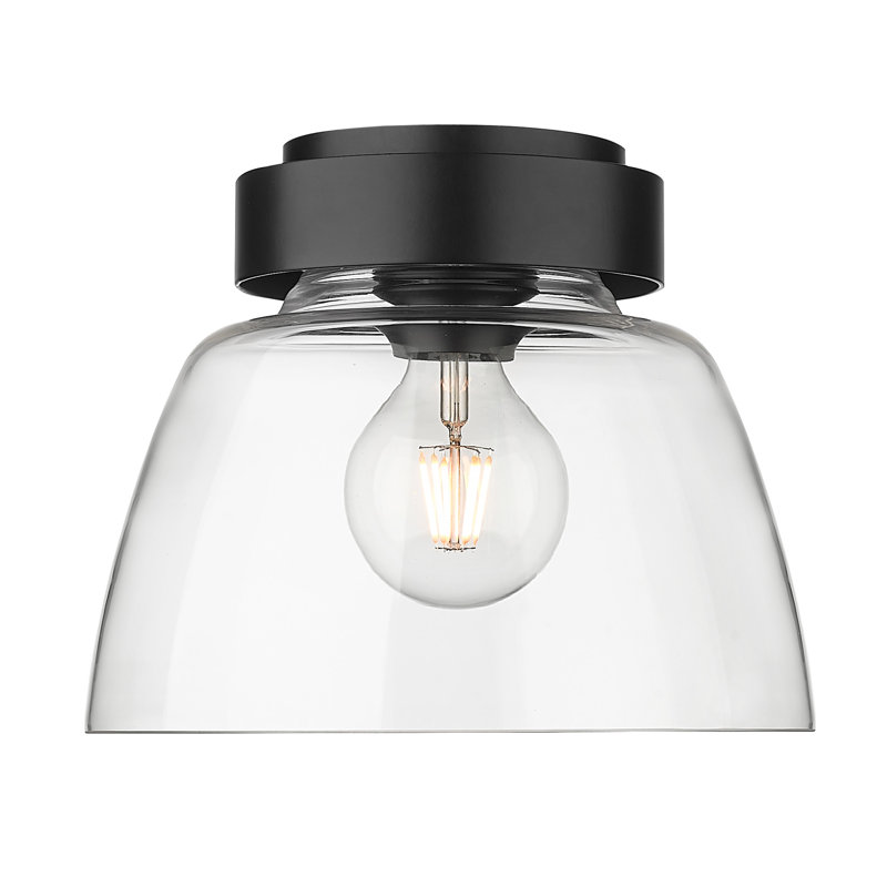 Plafonnier encastré Supernova - 10 po, Noir mat
