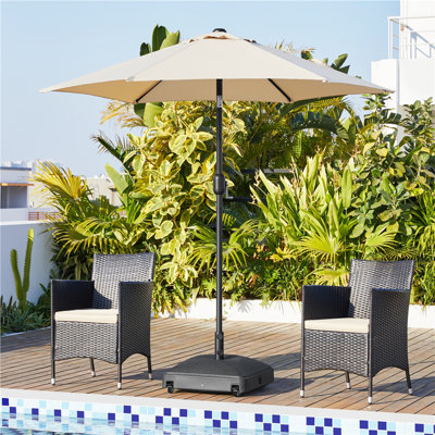 5.5kg Free Standing Umbrella Base with Wheels