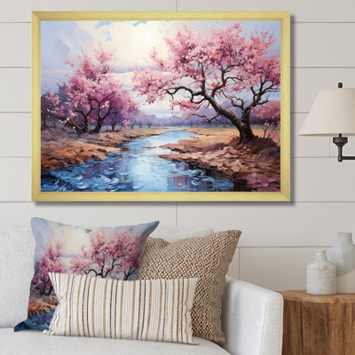 " Vangogh Blossoming Almond Trees I "