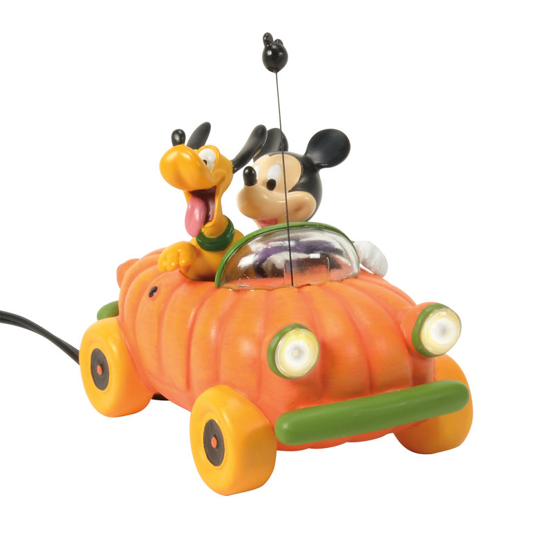 Figurine de service citrouille de Mickey