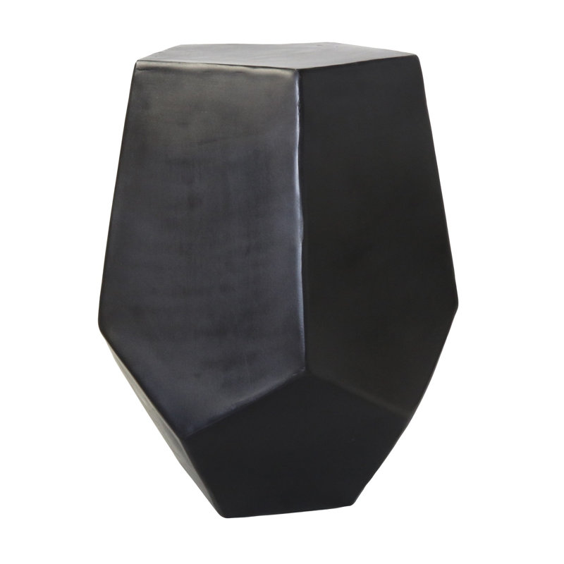 Table d'appoint abstraite en métal