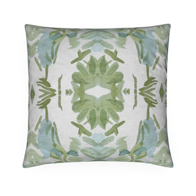 Wildflowers I Large Repeat Luxury Throw Pillow