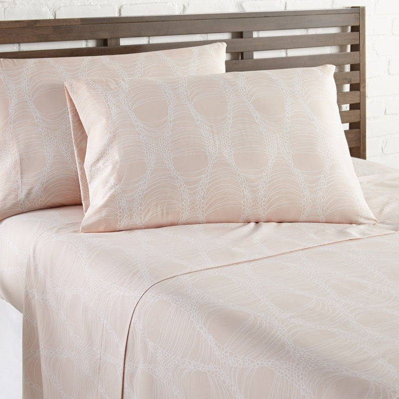 Ensemble de draps Vilano Choice, Très grand, Pêche