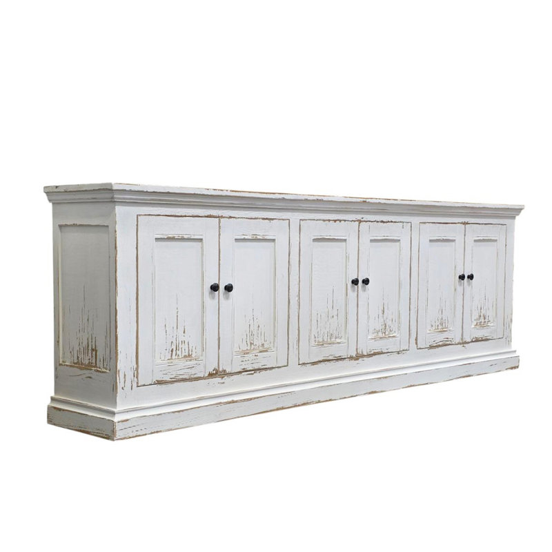 Koski 34" Tall 6-Door Cabinet
