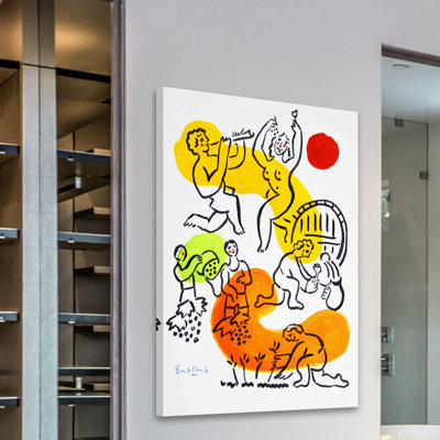 "quatre étapes de vin v. 2" par wayne ensrud, reproduction d’art sur toile tendue