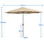 326.5cm Market Parasol-1862901598