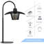 Lampe de chevet avec cage en métal