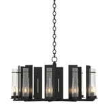 New Town 10 - Light Unique/Statement Wagon Wheel Chandelier