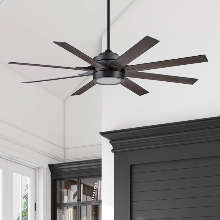 Xerxes Modern Indoor Ceiling Fan with Lights and Remote Control