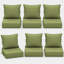 Coussins de chaise d'extérieur et coussins de siège et de dossier Brax 22X22X4 Braun-1528910198-1528910205-1531315310