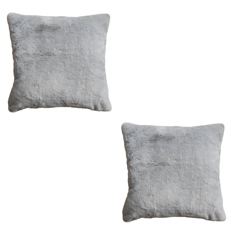 Aaira Square Cushion, Grey