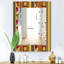 Miroir de salle de bain/meuble-lavabo beckground tambour africain-40100246