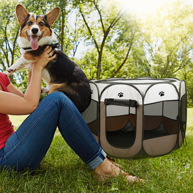 Evalee Fabric Caster For Pet Crate