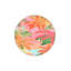 Tapis à motif de palmiers et de mer de couleur rose-971366277