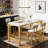 Enchantyd 5 Piece Kitchen & Dining Room Set with 4 Stools-1728630261-1728630260