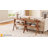 24.6'' Tall End Table Side Table With 2-Tier Storage Shelves And Solid Wood Legs(1 PCS)-1284300812-1303939214