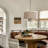 1-Light Minimalist Pendant Lights Drum Kitchen Island-1723977363