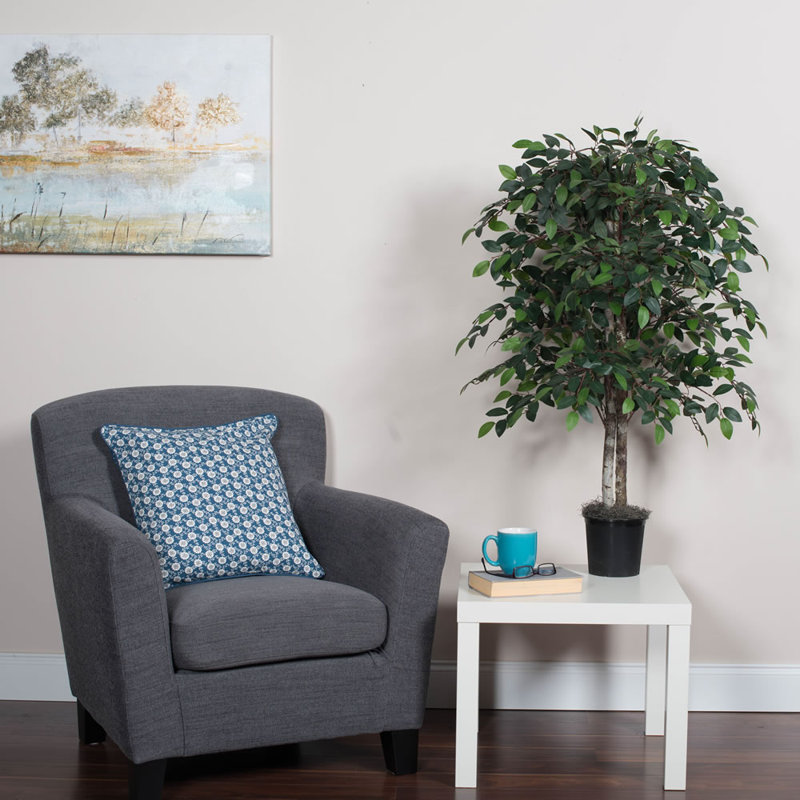 Arbre à feuillage artificiel en pot Ficus