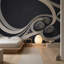 Murales rubans fluides Zen-609151696-609151699