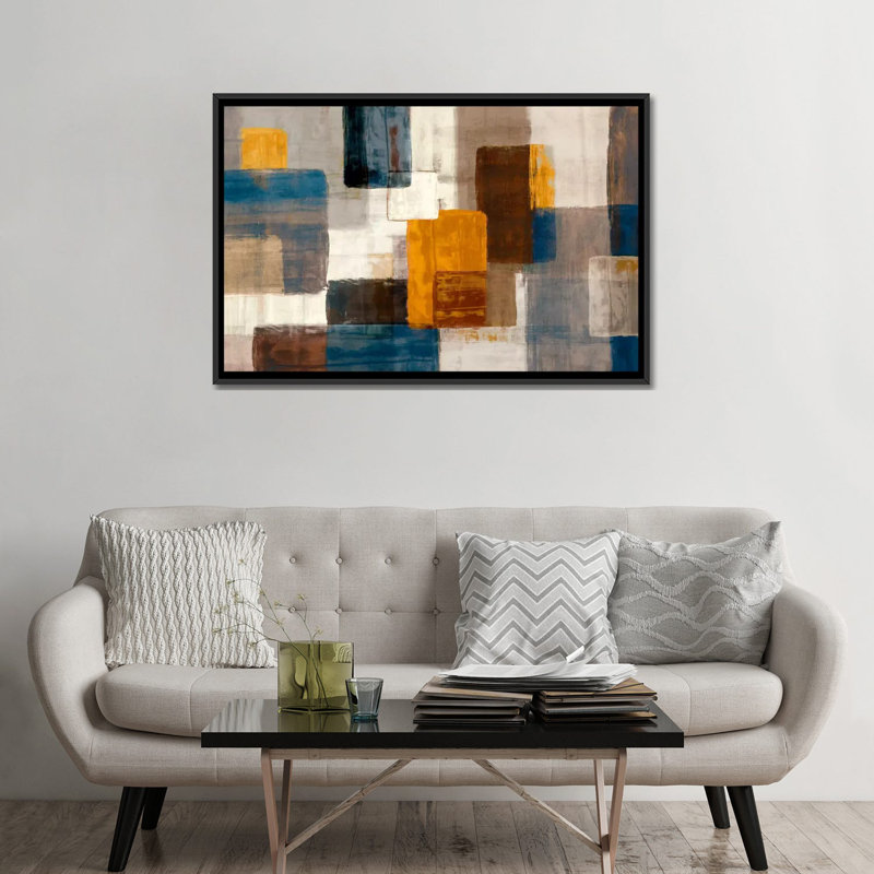 «Commencement I» par Edward Selkirk - reproduction d'art sur toile tendue, H 18 po x l 26 po x P 1,5 po, Pas de tapis