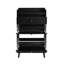 Rotin, armoire à 2 portes et 1 tiroir Allen, range-chaussures, double couche, convient à l'entrée