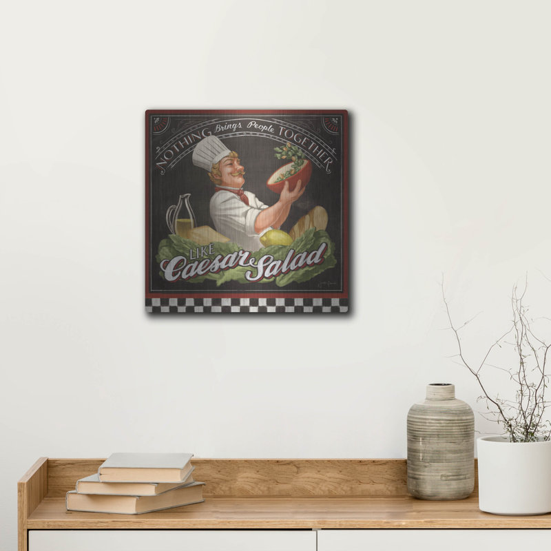 Art mural luxueux «Chefs Specials 3» par Janelle Penner, H 12 po x l 12 po