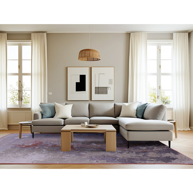 Abstract Indoor Rug, Rectangle 8' x 10'