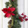 72" Red Ruby Holiday Garland with Lights
