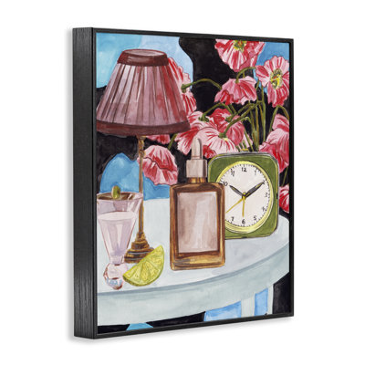 Retro Glow Still Life Giclee Art, design by Melissa Wang