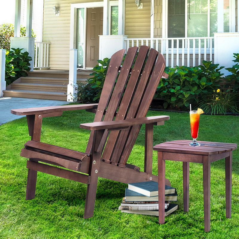Chaise de salle à manger Amoha, Brun foncé