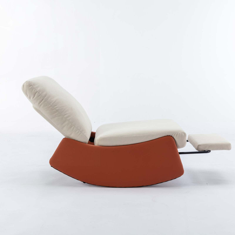 Isabelle & Max™ Faux Leather Rocking Chair | Wayfair CA