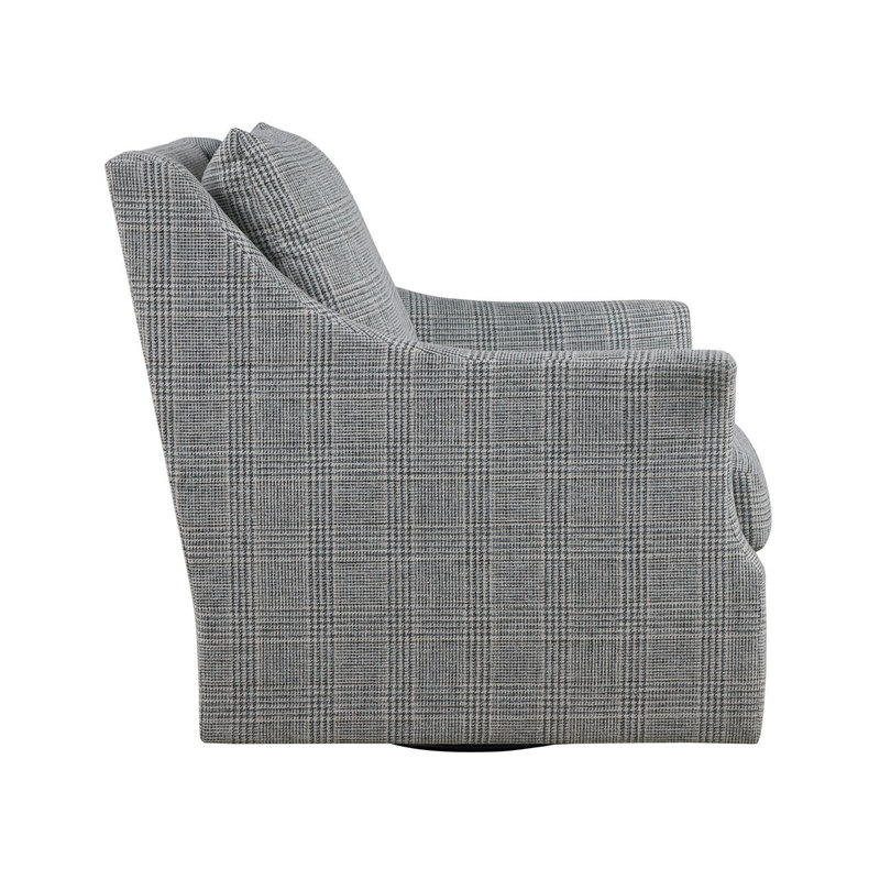 Henri Swivel Chair, 34'' Wide