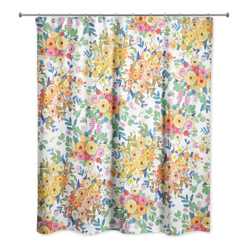 Floral Shower Curtain