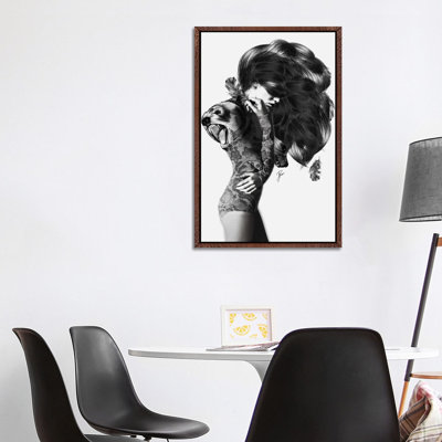 Bear #2 by Jenny Rome - Print on Canvas