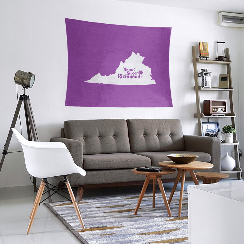 Tapisserie Richmond, Virginie, H 68 po x l 80 po, Violet