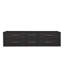 Meuble-lavabo double l 72 po x P 22 po Castor-104786927