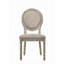 Chaise d'appoint Faustine (ensemble de 2)