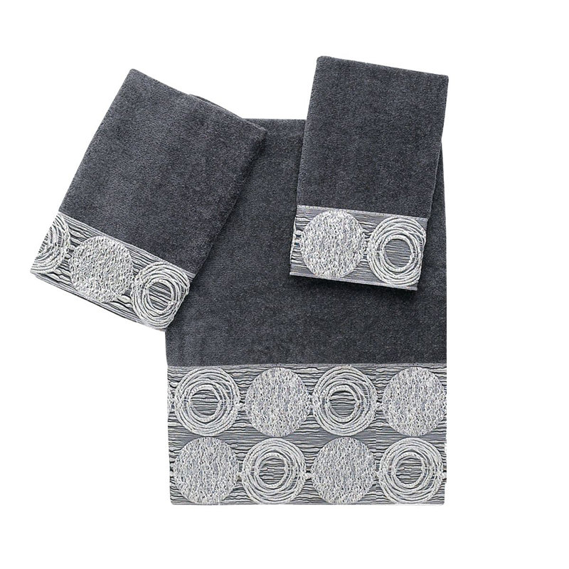 Golden 100% Cotton Midweight Bath Towel, Granite