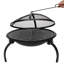 Round Steel Smokeless Fire Pit-1867296495