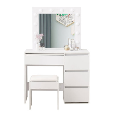 Bergsveinn Dressing Table with Mirror