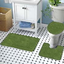 Wayfair  Green Bath Rugs & Mats You'll Love in 2024