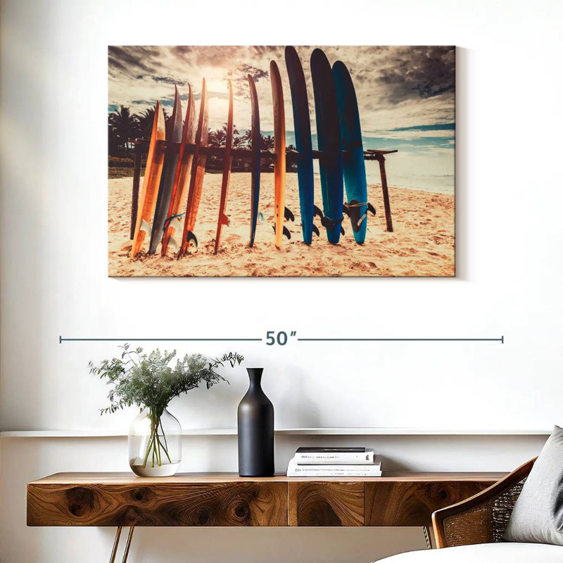 Senne Surfboard Stand, 26" H x 39" W