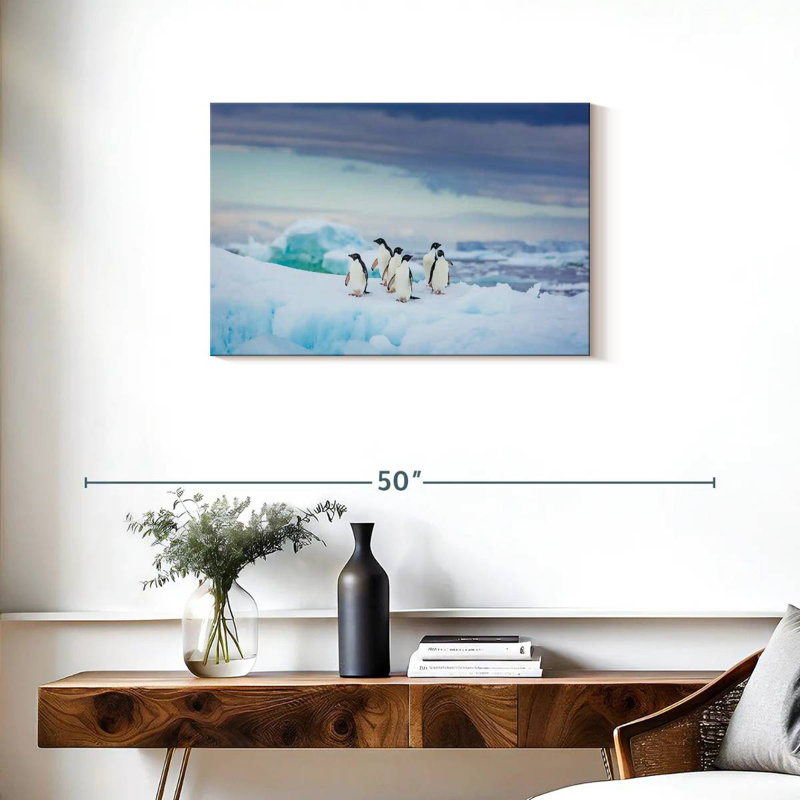 Pingouins adorables de Brampt, H 20 po x l 30 po