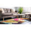 Tapis rose tissé à la machine Rizer-20360976